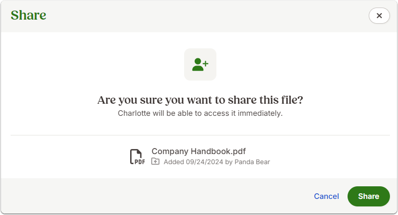 Charlotte Abbott - Employee Files