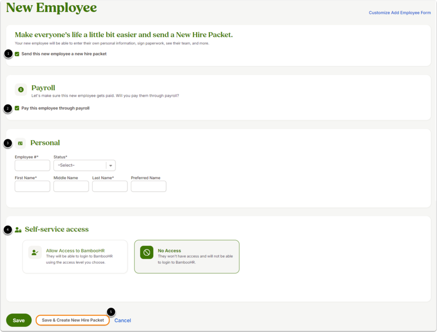 Add Employee
