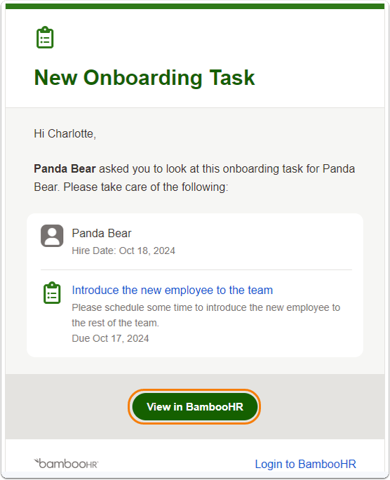 Email Notification