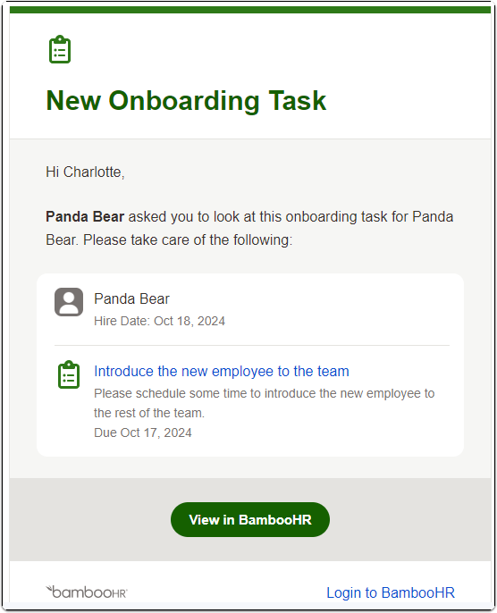 Receive Email Notifications