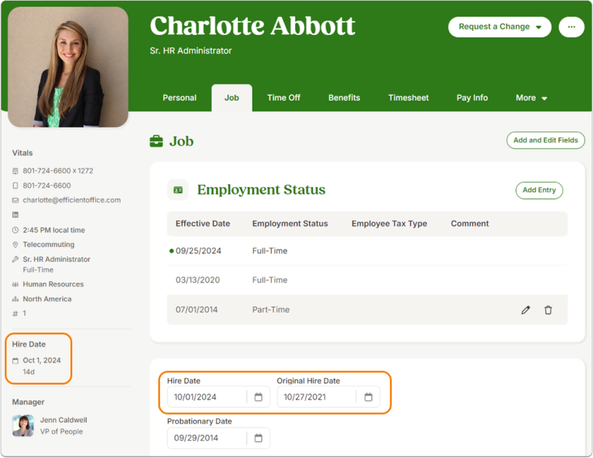 Employee Record