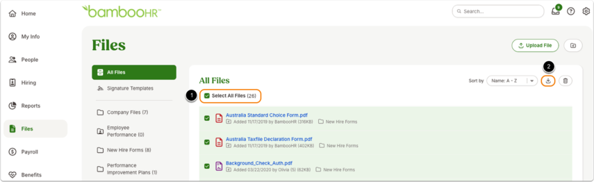 Files