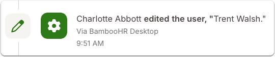 Audit Trail