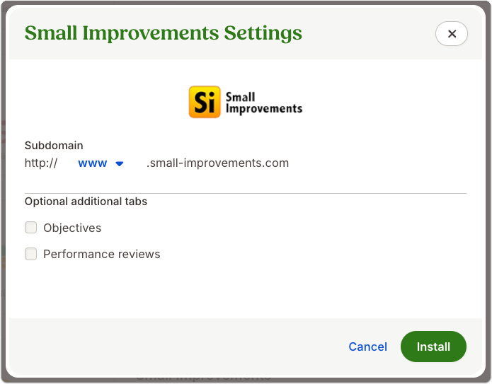 Apps Settings