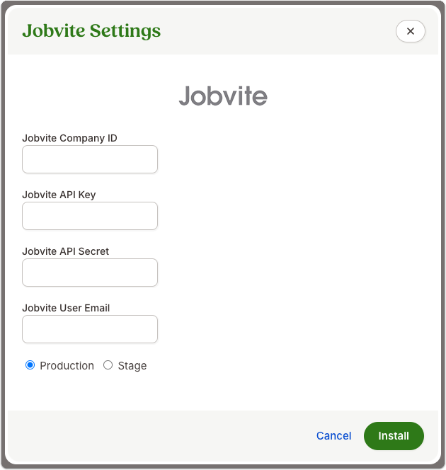 Apps Settings