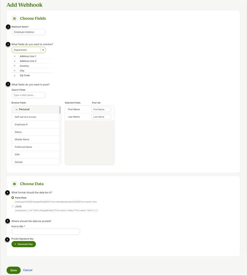Add Webhook
