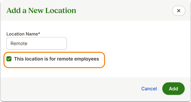 Location