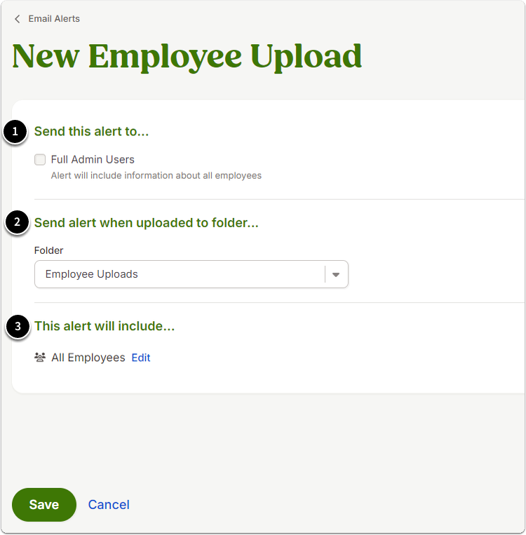 New Employee Upload