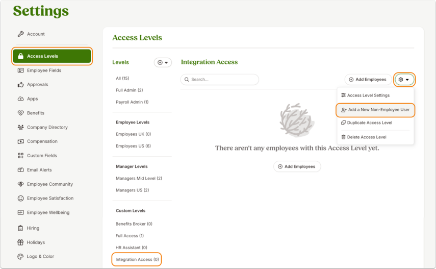 Integration Access (0)