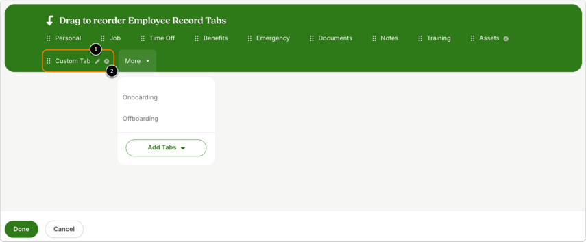 Charlotte Abbott - Custom Tab