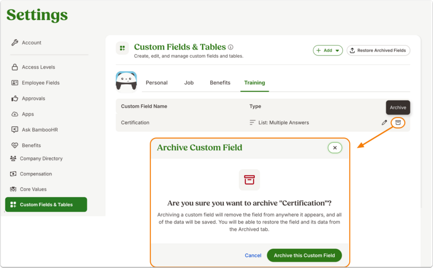 Custom Fields