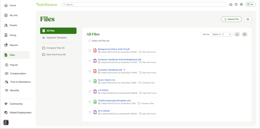 Files